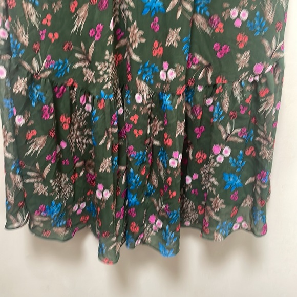 Marybelle Floral CottageCore Midi Dress 1x - Picture 4 of 6